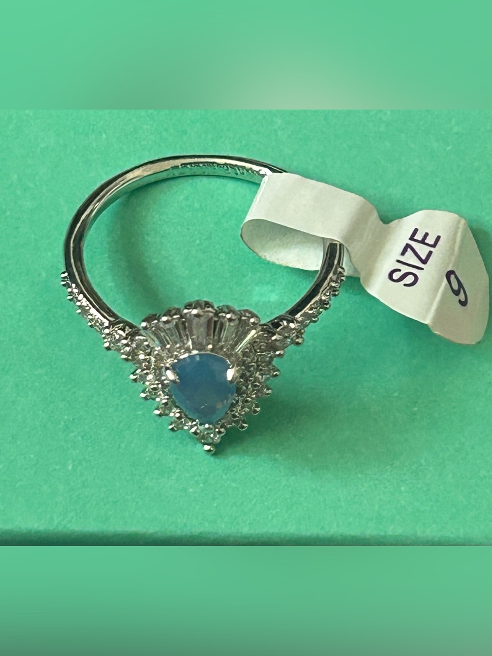 Bomb Party Style Is Eternal Blue Sapphire Ring